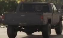 Grey squarebody pickup in GTA 6
