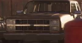 Tan squarebody pickup in GTA 6