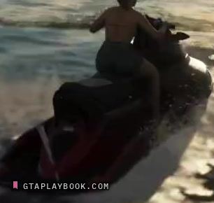 Jet ski — rear