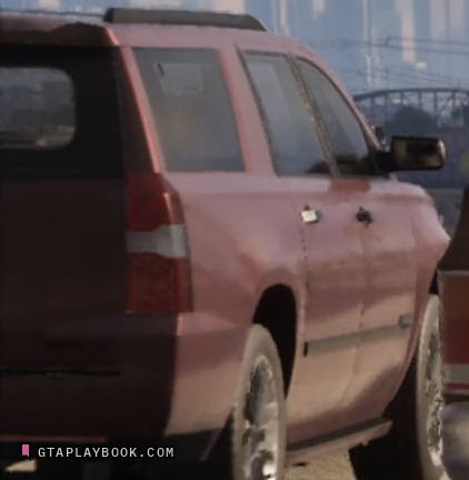 Red SUV in GTA 6