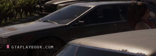 Dark 80s sedan in GTA 6