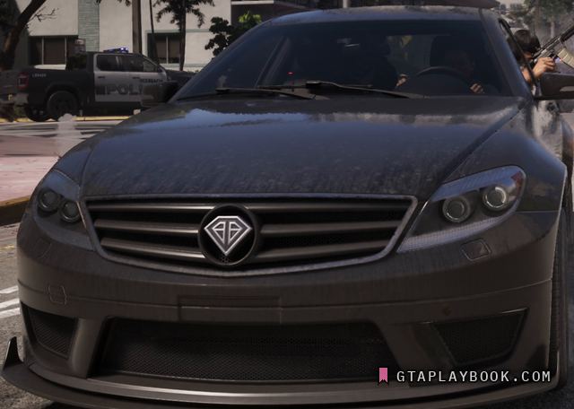 Black Benefactor sport sedan in GTA 6