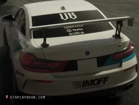 White race sedan