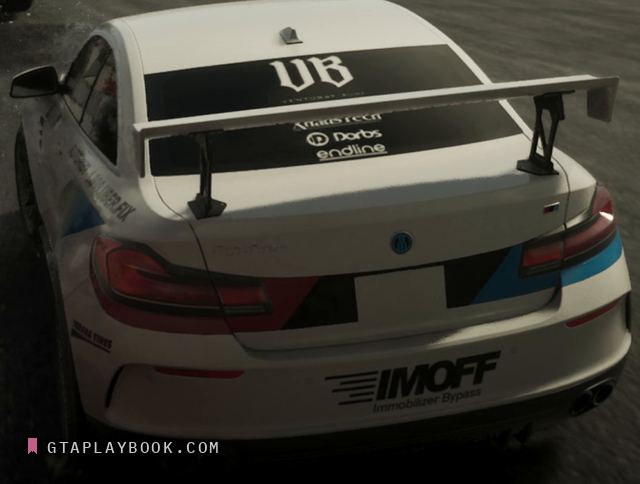 White race sedan in GTA 6