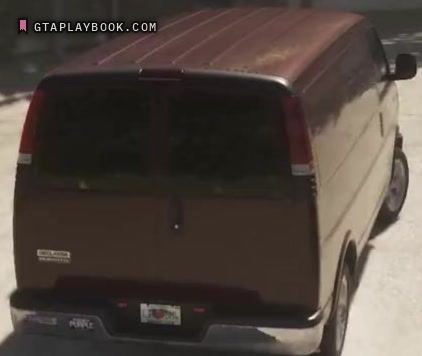 Brown panel van in GTA 6