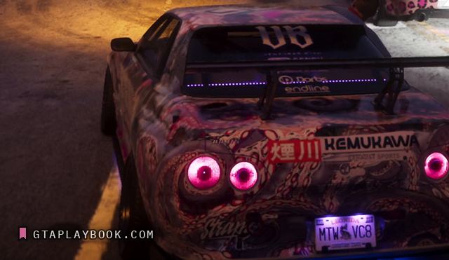Race car in Kemukawa livery in GTA 6