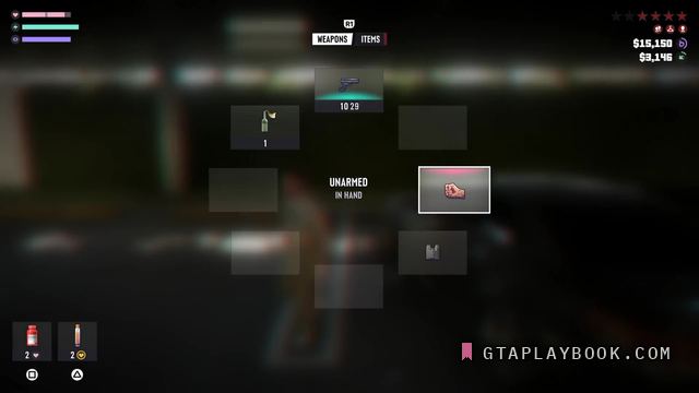 The weapon wheel in GTA 6