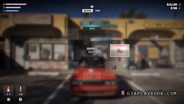 The weapon wheel in GTA 6