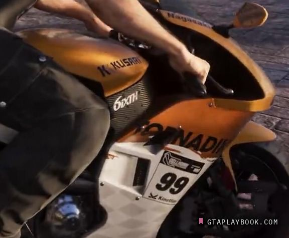 Nagasaki supersport in race livery in GTA 6