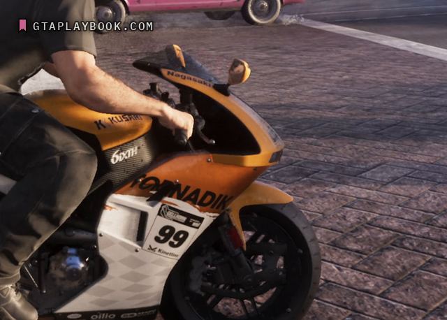 Nagasaki supersport in race livery in GTA 6