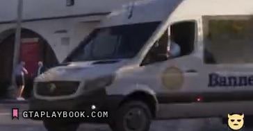 Banner panel van