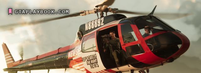 News helicopter in GTA 6
