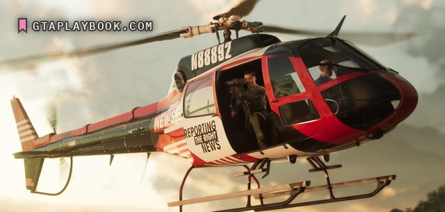 News helicopter in GTA 6