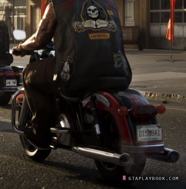 Red and black cruiser in GTA 6