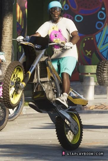 Stunt dirt bike in GTA 6