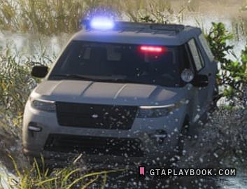 White police SUV in GTA 6