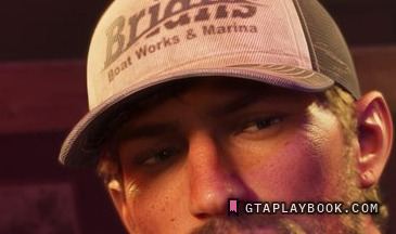 Brian’s Boat Works & Marina — Volledige naam op Jasons pet: Brian's Boat Works &