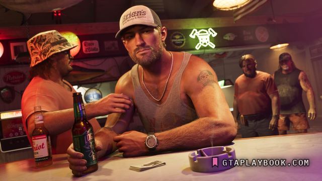 Jason Duval — Aan de bar met de pet van Brians Boat