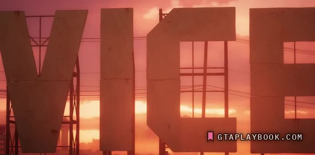 The VICE letters in GTA 6