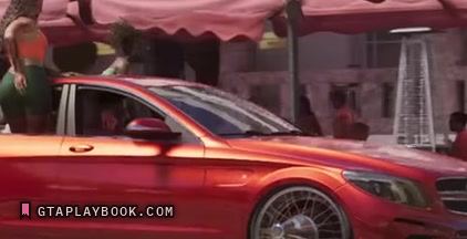 Red sport sedan in GTA 6