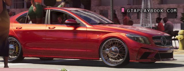 Red sport sedan in GTA 6