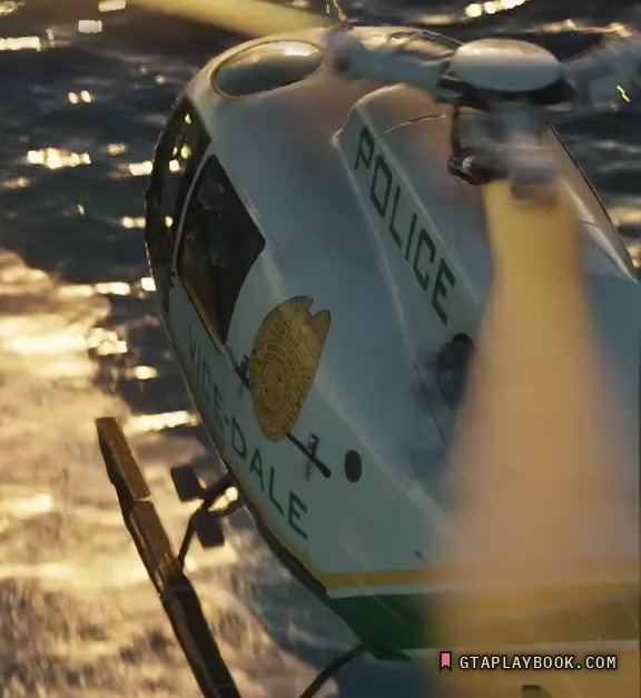Police helicopter in GTA 6
