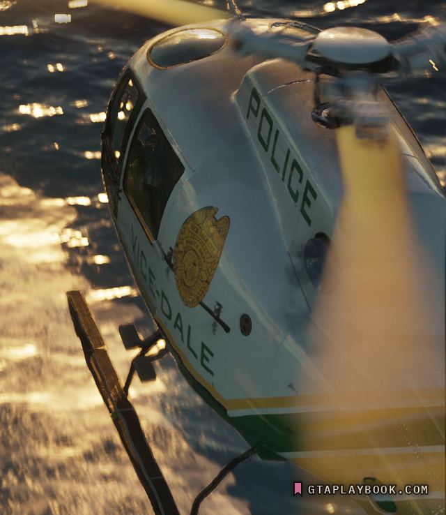 Police helicopter in GTA 6