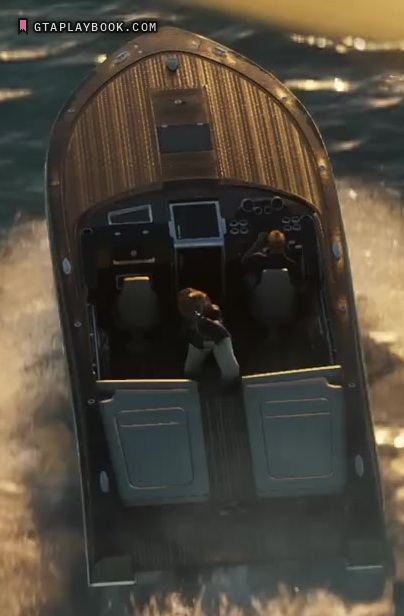 Wooden-deck speedboat in GTA 6